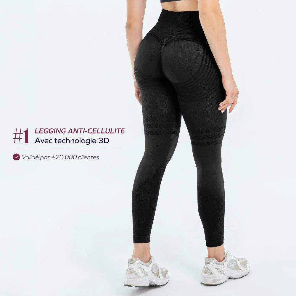 Legging 3D | Noir