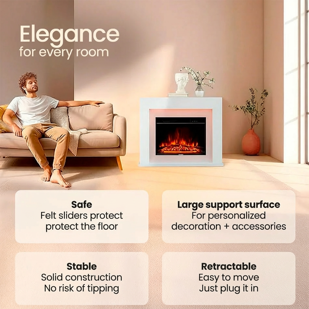 GlowMantel™ Electric Fireplace