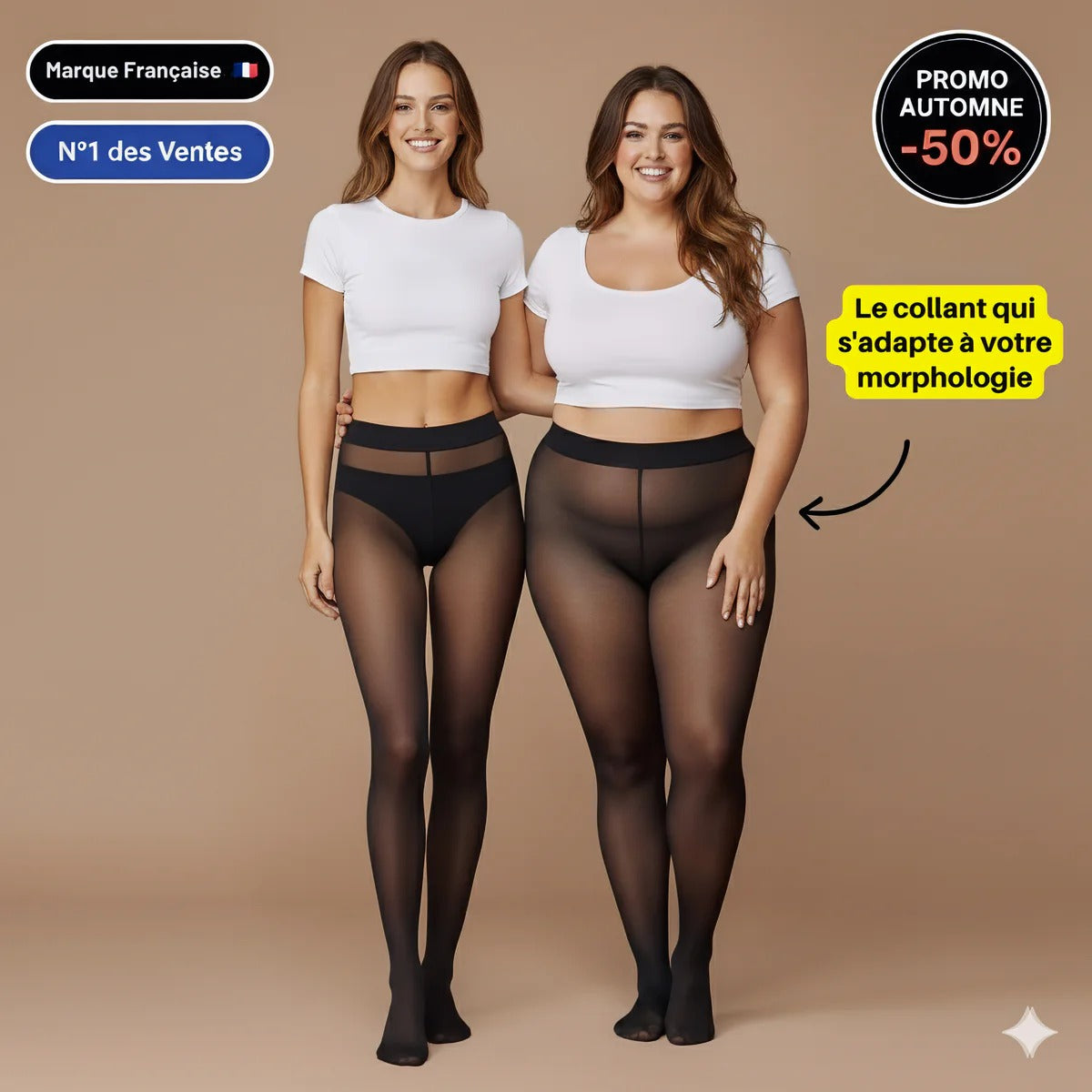 Collant Chauffant | Noir