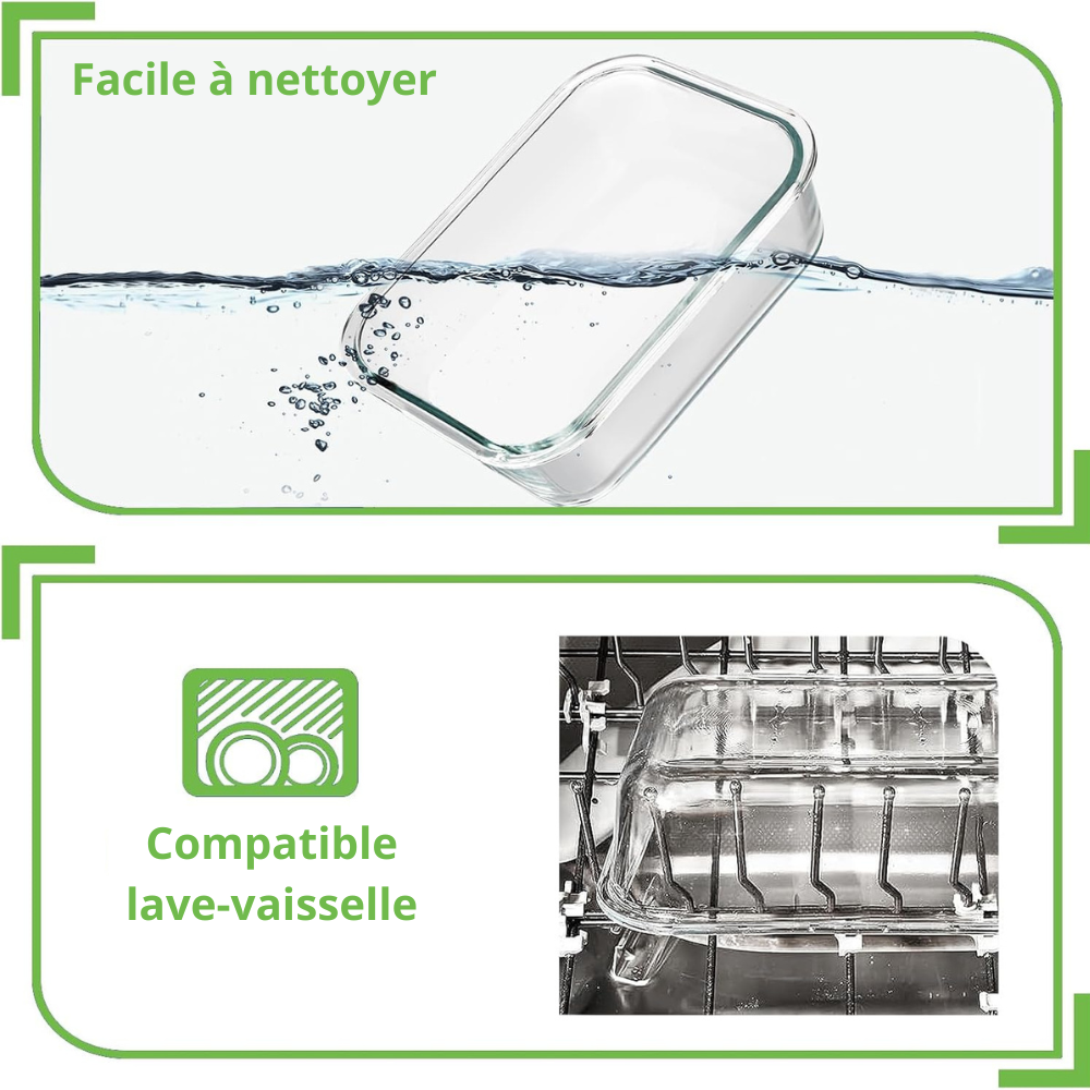 Boîtes Alimentaires en Verre