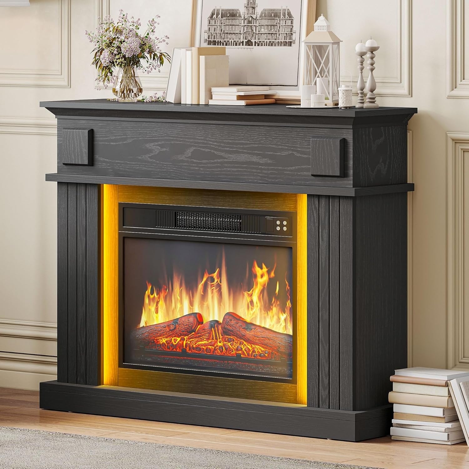 GlowMantel™ Electric Fireplace