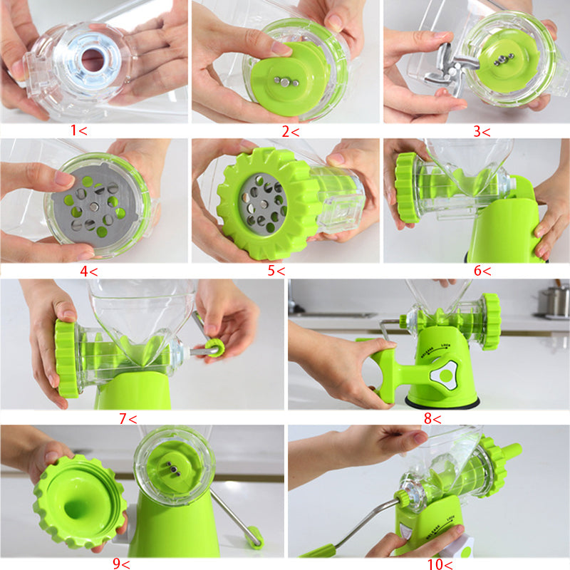 Hachoir à saucisses Lame en acier inoxydable